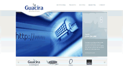 Desktop Screenshot of guacira.com.br